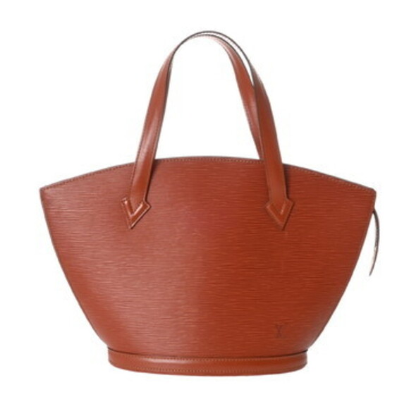 LOUIS VUITTON Authentic Brown Leather Shoulder Bag
